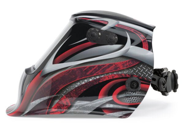 Lincoln VIKING 3350 ADV Twisted Metal Welding Helmet - K3248-5