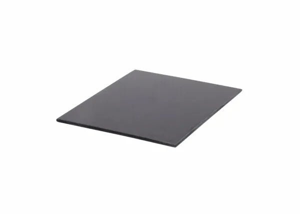 Harris #8 Glass Welding Filter Plate Shade 8 (4-1/2"x5-1/4")—essential protective accessory, black sheet on white background.