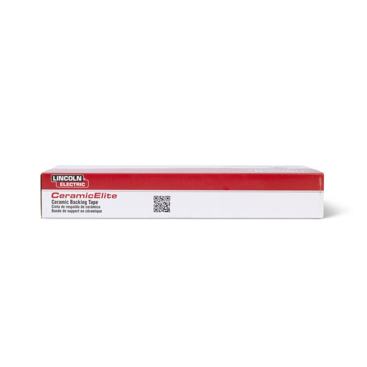 Lincoln CeramicElite Flat Backing Tape 1/4 in angle view - WeldingMart