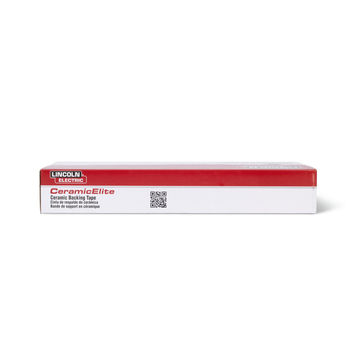 Lincoln CeramicElite Flat Backing Tape 1/2 in angle view - WeldingMart