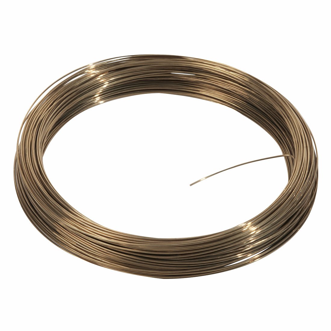 The Harris 50N250 - Safety-Silv 50N Silver Brazing Alloy is a 3/64 in (1.2 mm) cadmium-free wire coil, ideal for stainless steel brazing—supplied as a neat 50 toz coil/box with one end protruding for easy use.