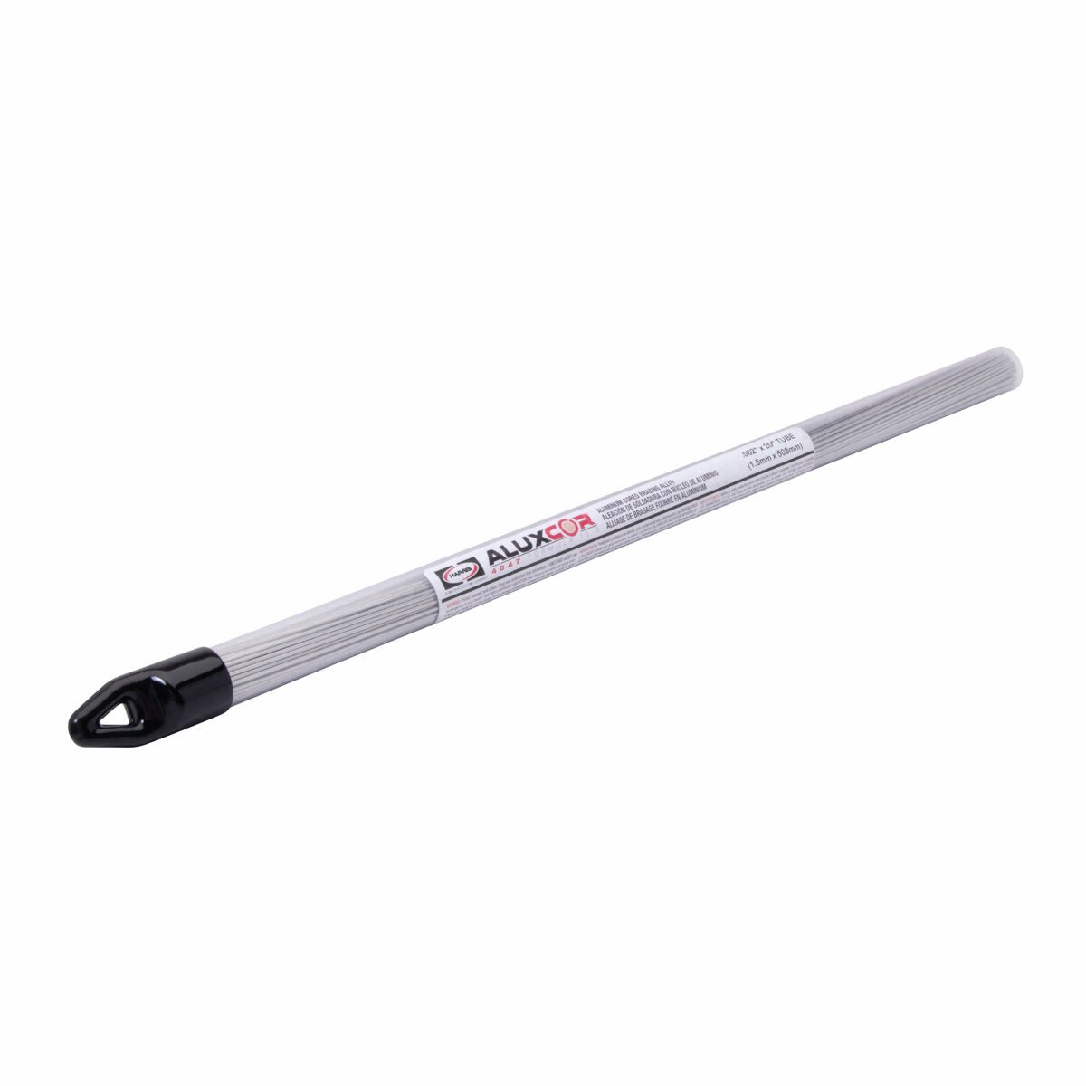 Harris Aluxcor 4047 F15.1 Aluminum Brazing Rod .084 X 20in (1/2 lb Tube) 10 Tubes Total - A4047CWA08420L