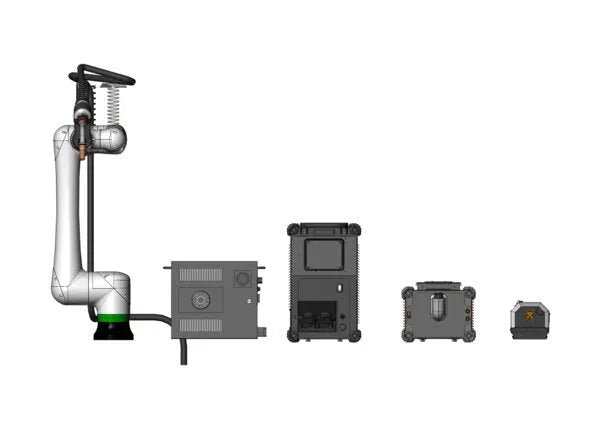 Lincoln Cooper CRX-10iA/L Aluminum Welding Cobot Package with 4 control units for automated robotic welding solutions at WeldingMart.