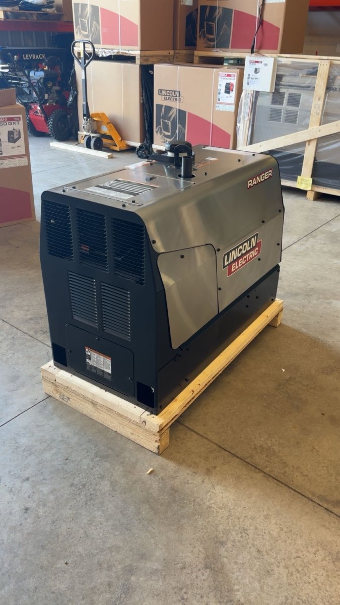 Lincoln Ranger 250 GXT Factory Demo Stainless Steel Case Engine Driven Welder Kohler EFI - U2382-5