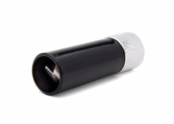Harris Tip Nip Resurfacing Tool 201072PP with black body, silver grip—essential welding tool for tip cleaning, WeldingMart.