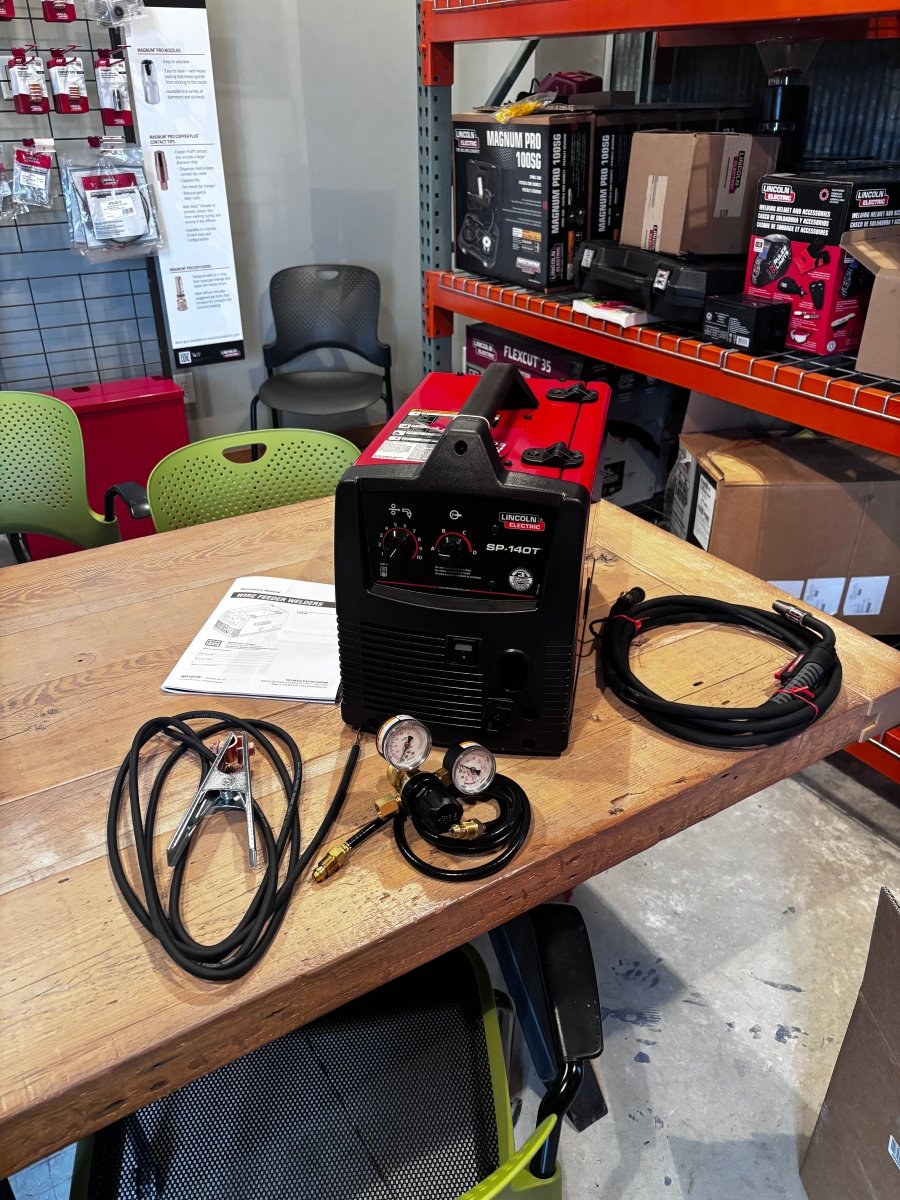 Lincoln Electric SP 140T MIG Welder Factory Demo Welding Machine - U2688-3