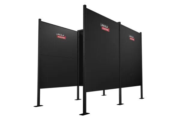 Lincoln Weld Booth 5 ft. (1.5 m) Back-to-Back Standalone (Back-to-Back Starter) - K5737-3