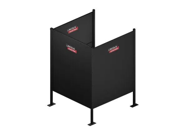 Lincoln Weld Booth 5 ft. (1.5 m) Standalone (Side-by-Side Starter) - K5737-1