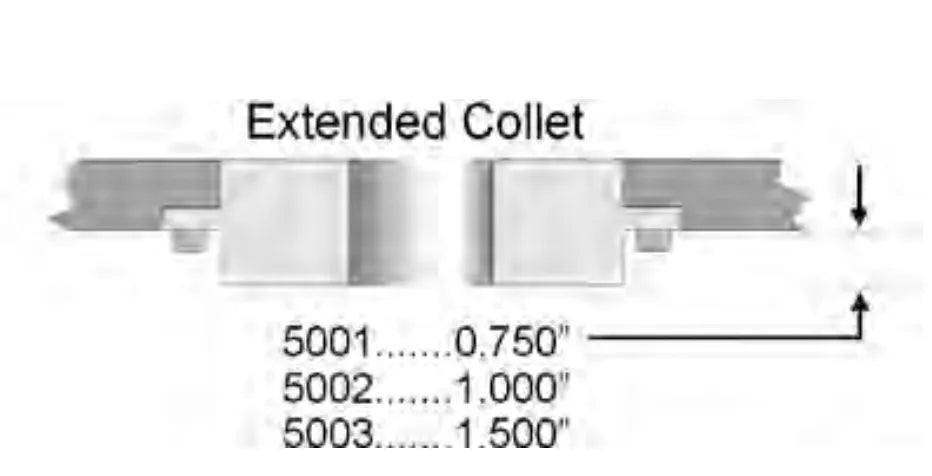 MK Products Collet 5002 Extended 1-7/8 Inch OD - 624-0210-1.875