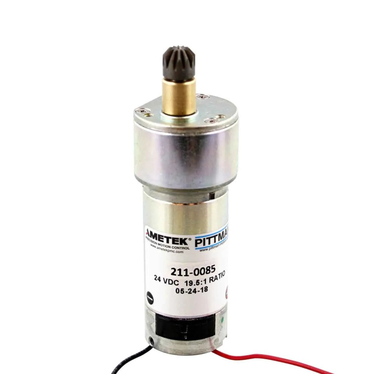 MK Products Gun Motor 19.5:1 Gear Ratio MX/LX - 211-0085, a high-performance motor for MX/LX series welding guns, designed for consistent wire feeding in various welding applications.