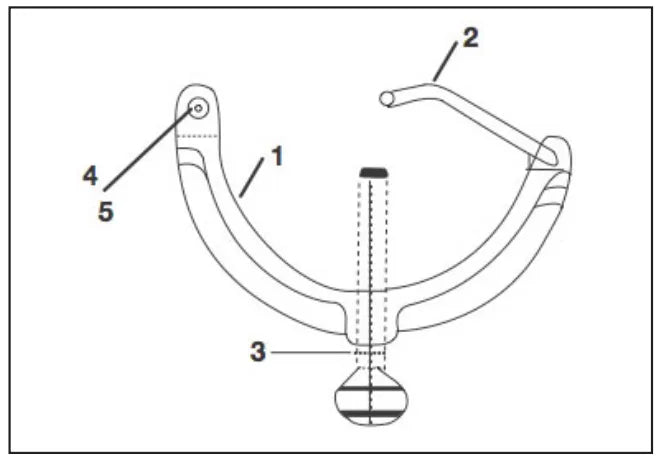 Mathey Dearman Boomer Assembly diagram for MSA Pipe Beveler 1"-4" with handle, rod, and beveling points—WeldingMart equipment.