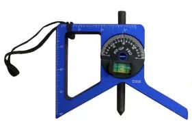 Mathey Dearman Fit-Up Pro Magnetic Pipe Centering Finder D206โwelding tool with protractor, level, punch, strap & markings.