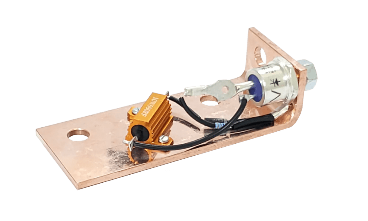 IWT Grounding Buss Bar Assembly - 9-IW004105-ASSY