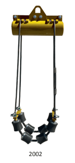 Mathey Dearman Pipe Cradle 6” to 12” with 2-strand support and anti-friction bearings for secure lifting and transport - 2002.