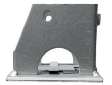 Mathey Dearman Wheel Housing 90013—zinc-plated, clip-on bracket for welding accessories, pipe fitting, and tool mounting.