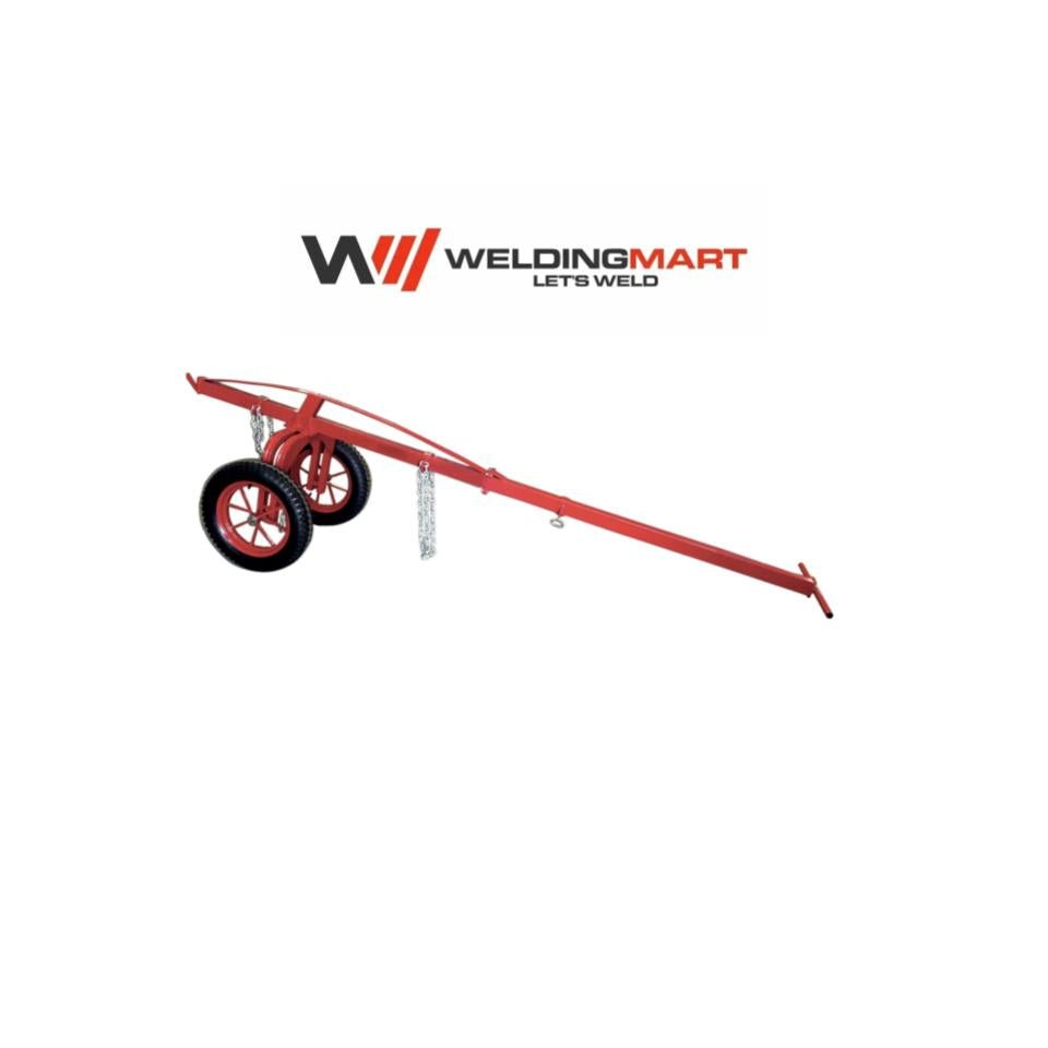 B&B Sumner Biggy Pipe Buggy – 2,000 lb Capacity, 24 ft Pipe – 2014