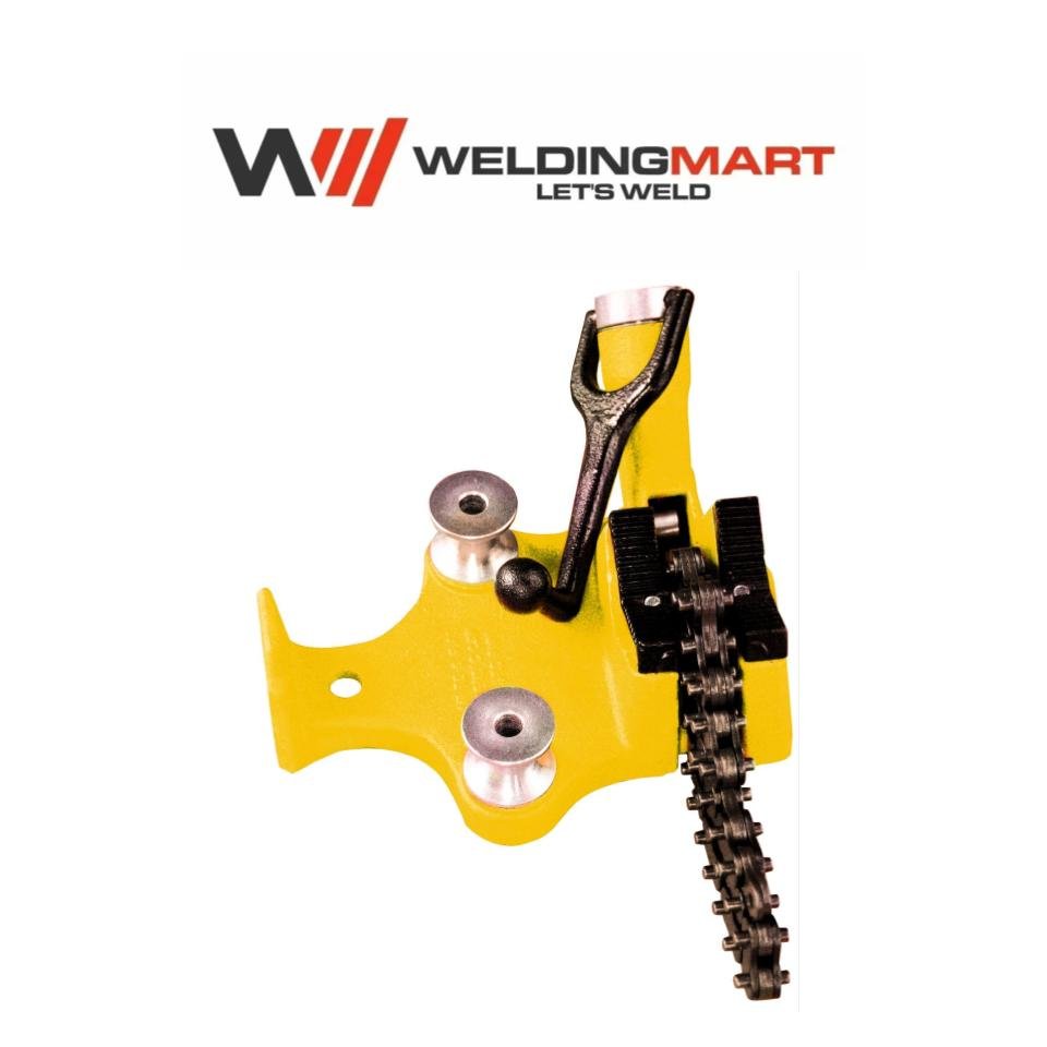 B&B Sumner Pipe Chain Vice Bench Mount – 0.25"–6" Pipe – 90041