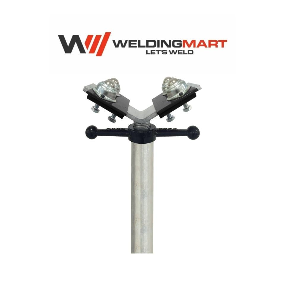 B&B Sumner Pipe Jack Stainless Steel Ball Transfer Head (Pair) – 1,000 lb Capacity – BTH2