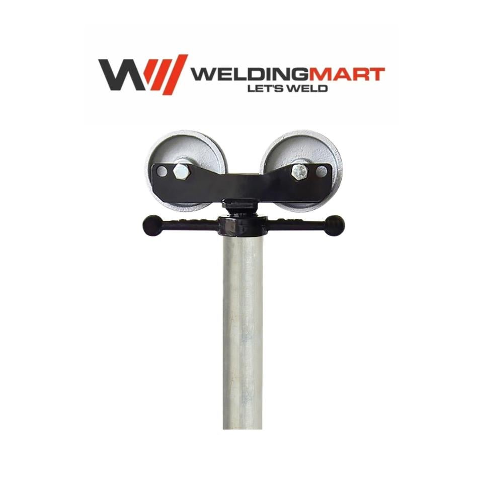 B&B Sumner Pipe Jack Stainless Steel Wheel Head – 2,000 lb Capacity – SSWH1