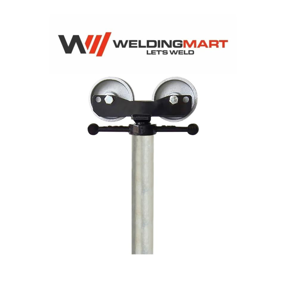 B&B Sumner Pipe Jack Steel Wheel Head – 2,000 lb Capacity – SWH1