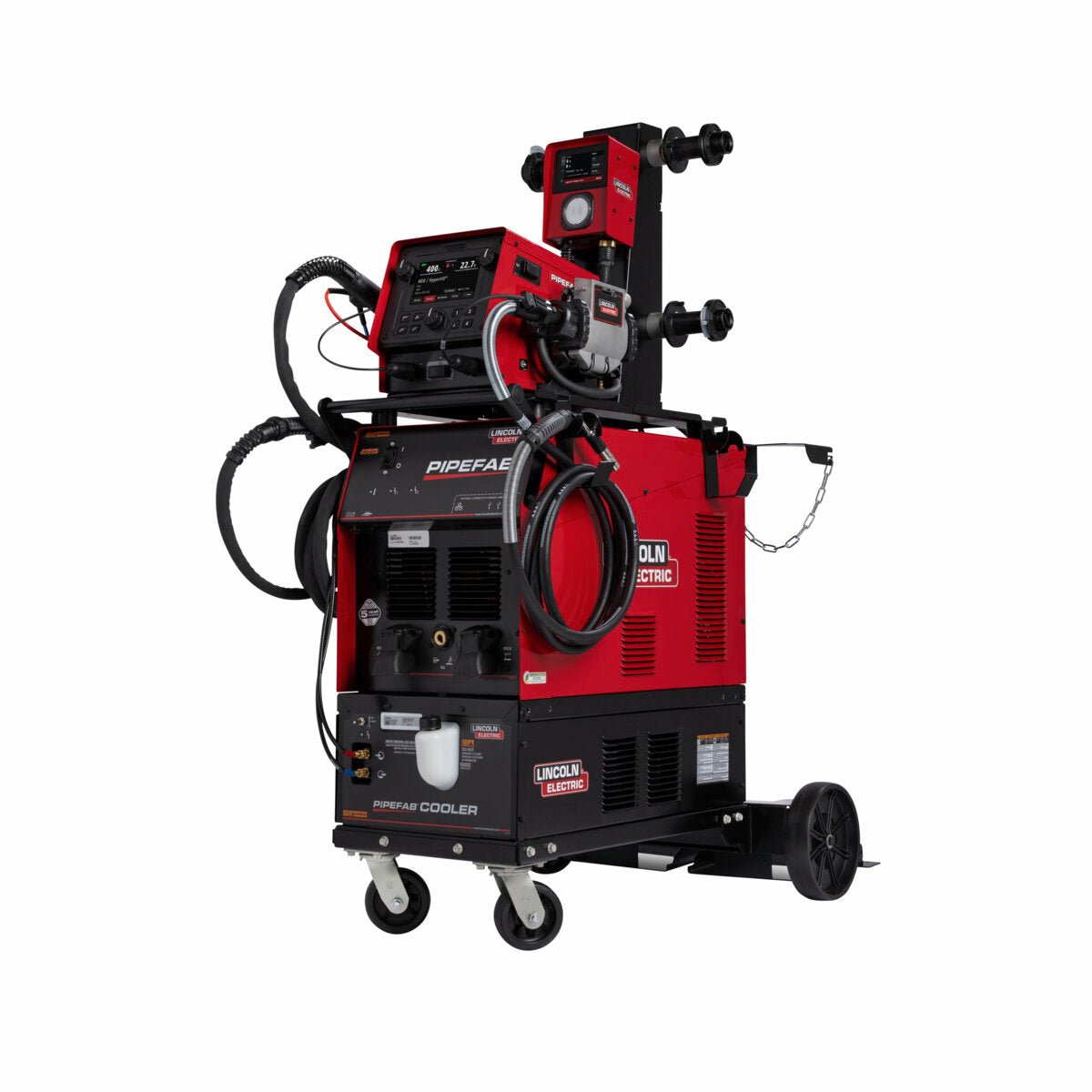 Lincoln HyperFill Water-Cooled PipeFab Ready-Pak K5753-1 front view - WeldingMart