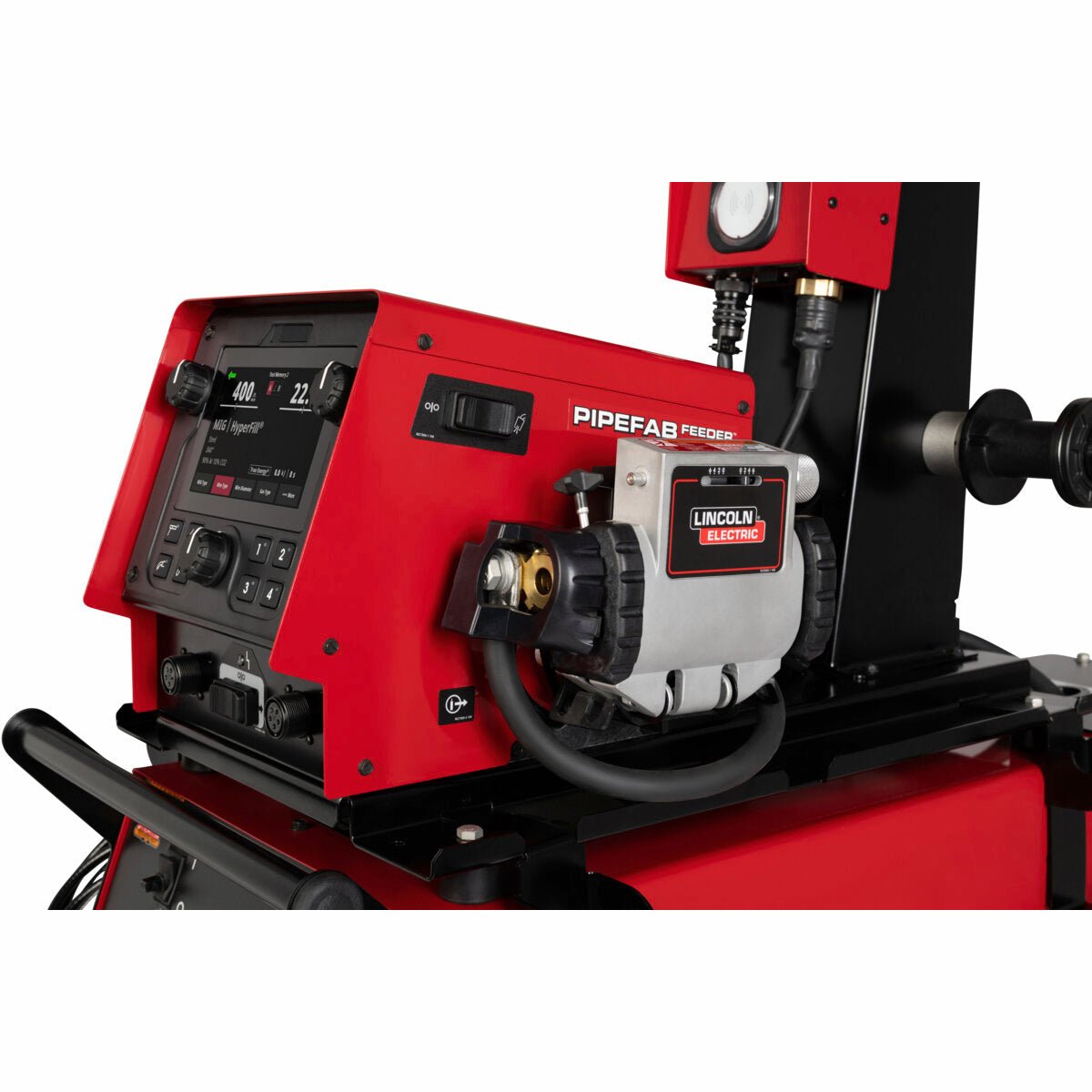 Lincoln HyperFill Water-Cooled PipeFab Ready-Pak K5753-1 control panel display - WeldingMart
