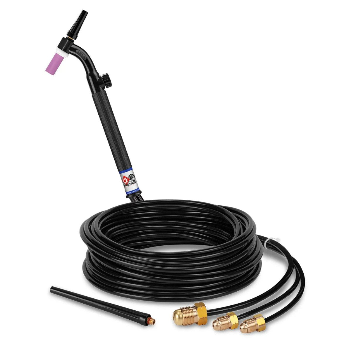 CK Worldwide - Ck225V Fx - 250 Amp Flex Head Tig Torch With Valve, Water-Cooled, 25' Standard Cables - Ck225V Fx - WeldingMart.com