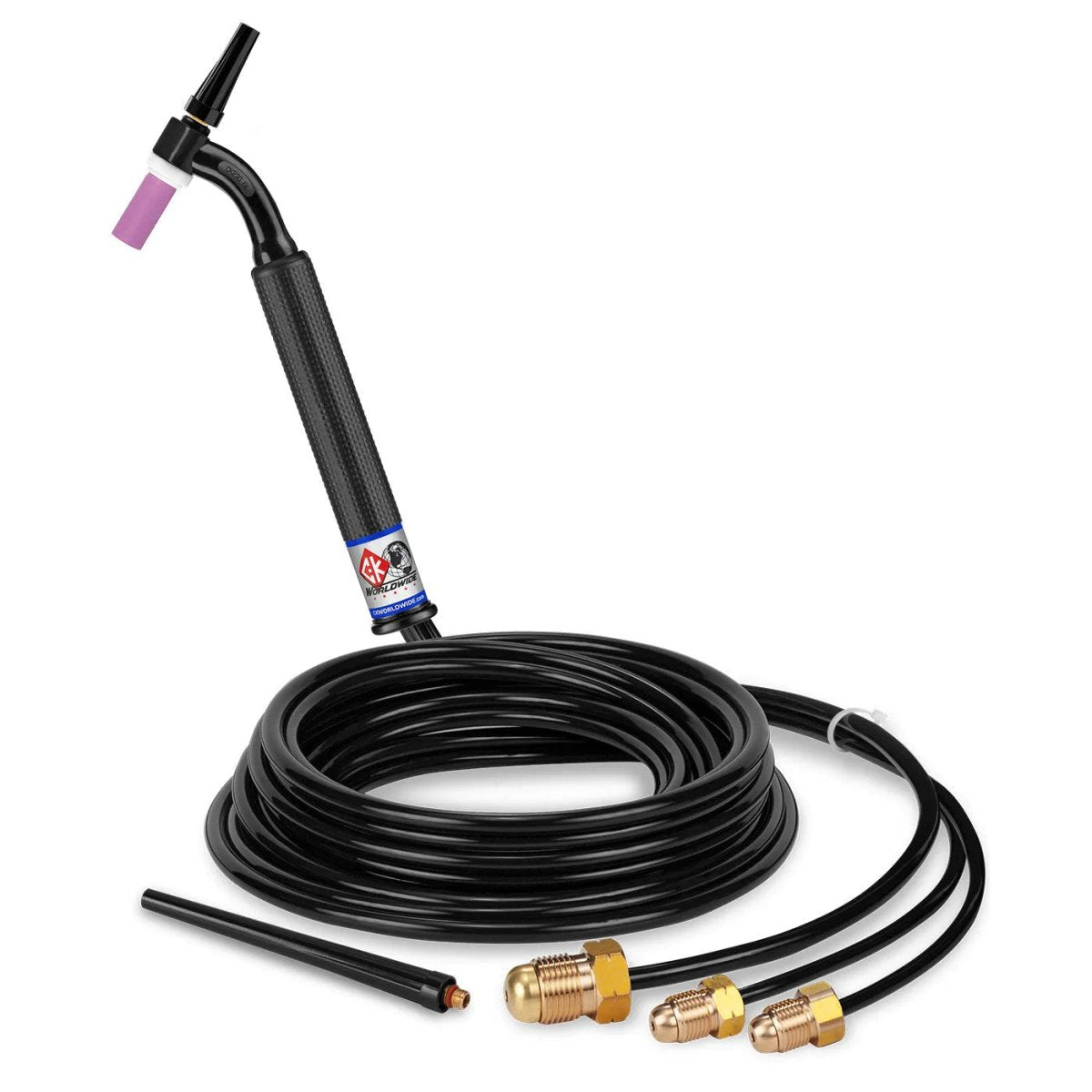 CK Worldwide - Ck2312 Fx - 300 Amp Flex Head Tig Torch, Water-Cooled, 12.5' Standard Cables - Ck2312 Fx - WeldingMart.com