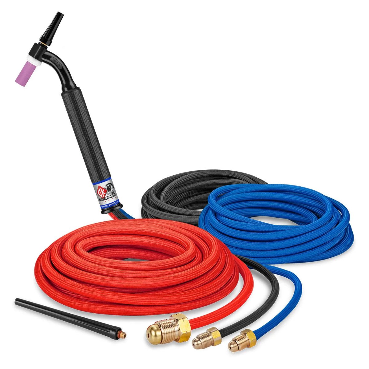 CK Worldwide - Ck2325Sf Fx - 300 Amp Flex Head Tig Torch, Water-Cooled, 25' Superflex Cables - Ck2325Sf Fx - WeldingMart.com