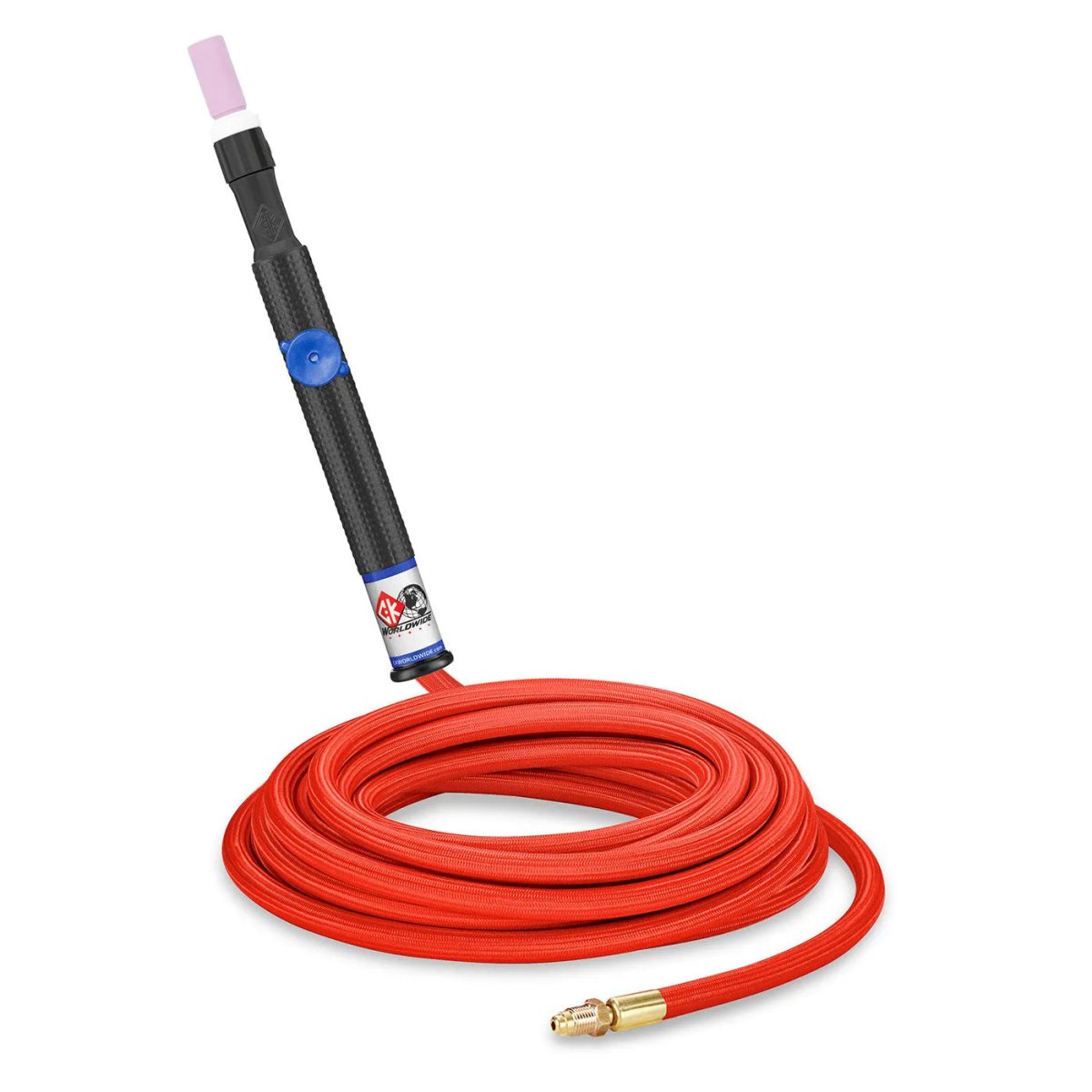 CK Worldwide - Ck9Pv-25-Rsf - 125 Amp Nan Tig Torch With Valve, Gas-Cooled, 25' Superflex Cables - Ck9Pv-25-Rsf - WeldingMart.com