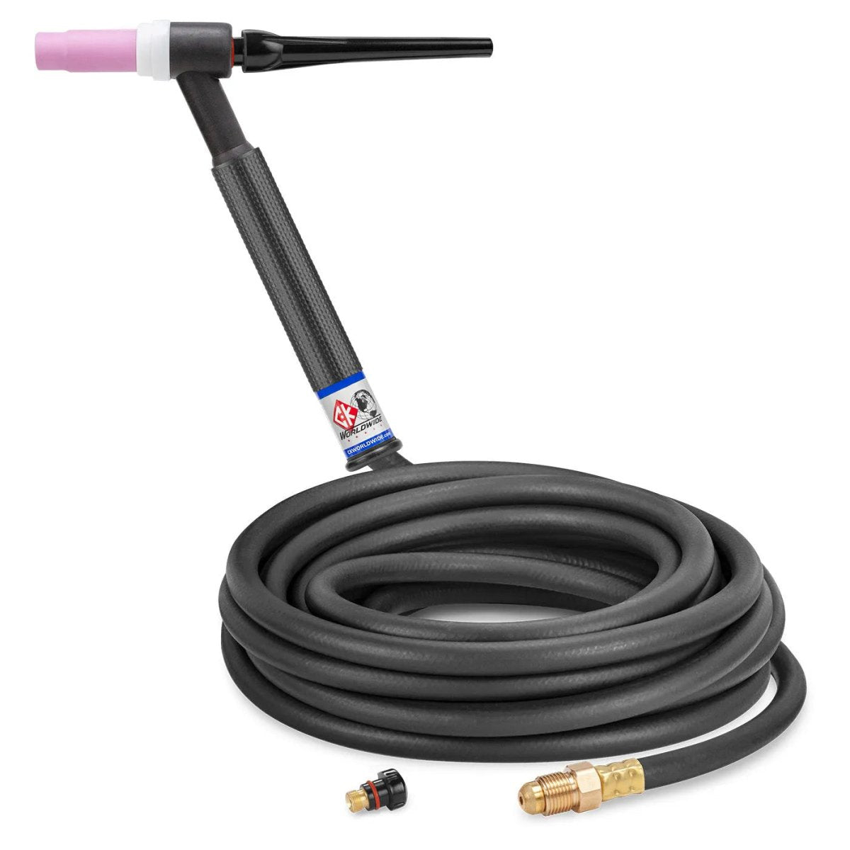 CK Worldwide - Ckc1525H - 150 Amp Rigid Head Tig Torch, Gas-Cooled, 25' Standard Cables - Ckc1525H - WeldingMart.com