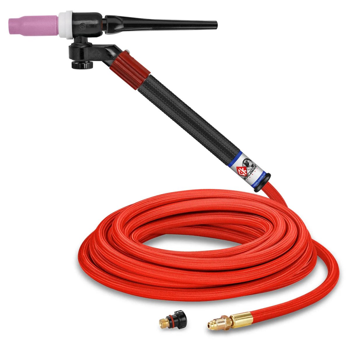 CK Worldwide - Fl1525Vsf - 150 Amp Flex-Loc Tig Torch, Gas-Cooled, 25' Superflex Cables - Fl1525Vsf - WeldingMart.com