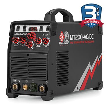 CK Worldwide - Tig Power Source 200 Amp Ac/Dc - Mt200-Ac/Dc-Ce - WeldingMart.com