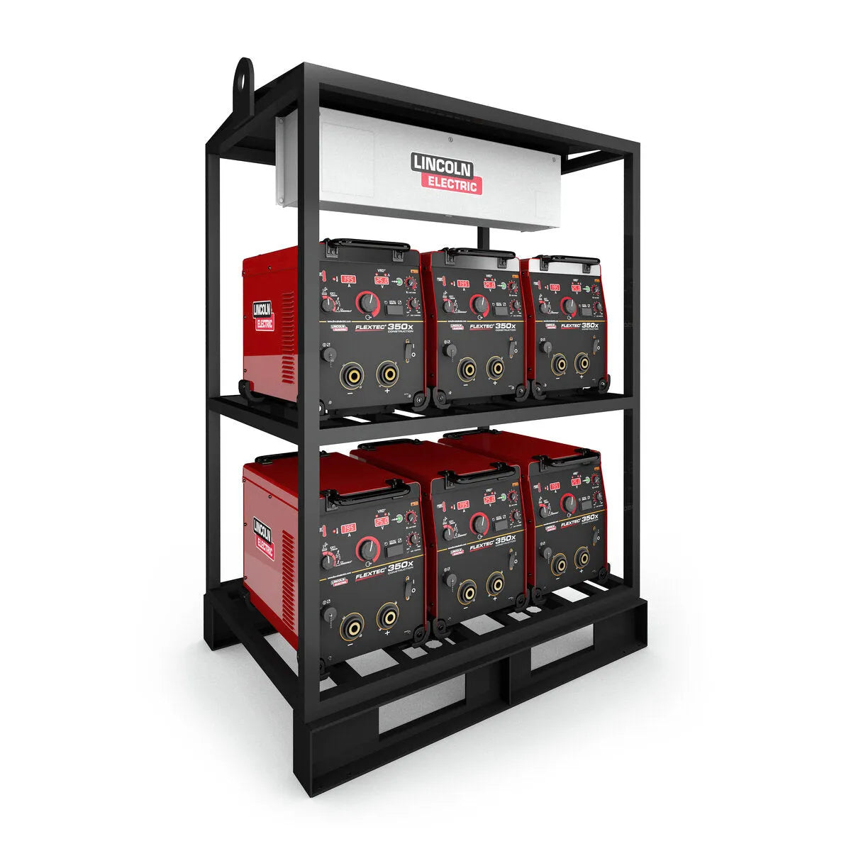 Lincoln Flextec 350X - Construction (Tweco) 6-Pack Rack - K4277-2