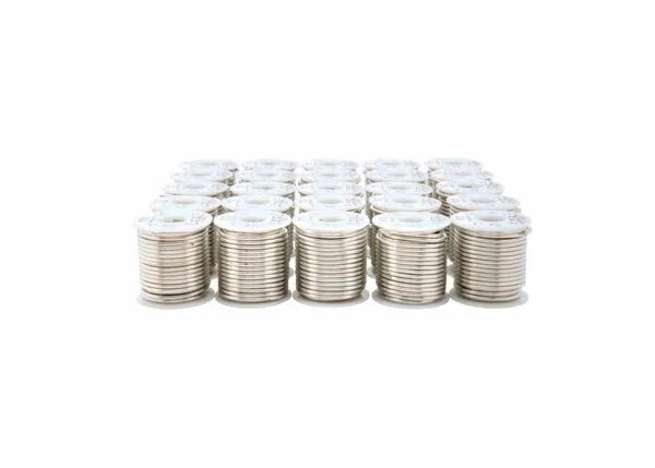 Harris 97/3 Lead-Free Solid Wire Solder 0.118 in. x 1 lb Spool- 331761 - WeldingMart.com