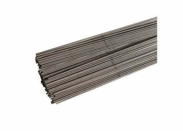 Harris Blockade Phos-Copper Brazing Alloy rods 3/32 in, 25 lb (BK536R) welding accessory, stacked on white background.