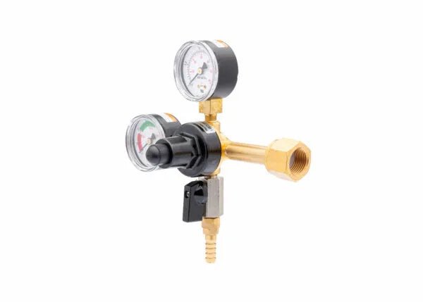 Harris CB1 Beverage Regulator Primary, Beer, 160 PSI, CGA 320, 1/4 Barb - 3005236 - WeldingMart.com
