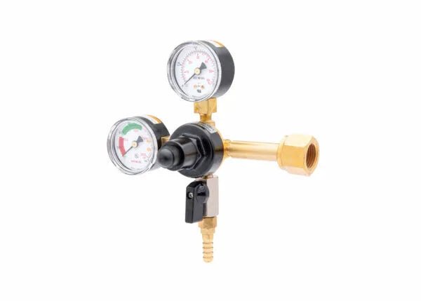 Harris CB1 Beverage Regulator Primary, Beer, 160 PSI, CGA 320, 3/8 Barb - 3005235 - WeldingMart.com