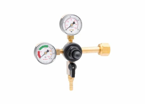 Harris CB1 Beverage Regulator Primary, Beer, 160 PSI, CGA 320, 3/8 Barb - 3005235 - WeldingMart.com