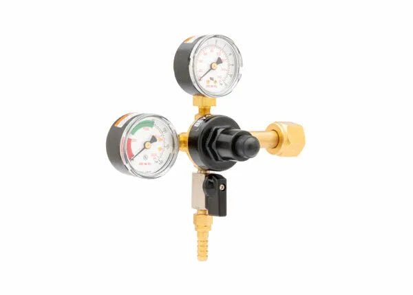 Harris CB1 Beverage Regulator Primary, Beer, 160 PSI, CGA 320, 5/16 Barb - 3005217 - WeldingMart.com
