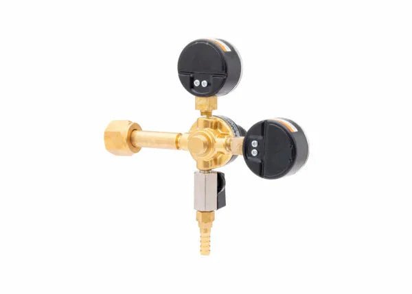 Harris CB1 Beverage Regulator Primary, Beer, 60 PSI, CGA 320, 3/8 Barb - 3005234 - WeldingMart.com