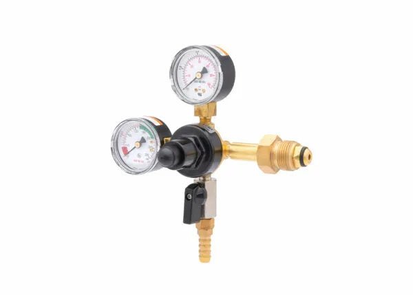 Harris CB1 Beverage Regulator Primary, Beer, 60 PSI, CGA 580, 3/8 Barb - 3005238 - WeldingMart.com
