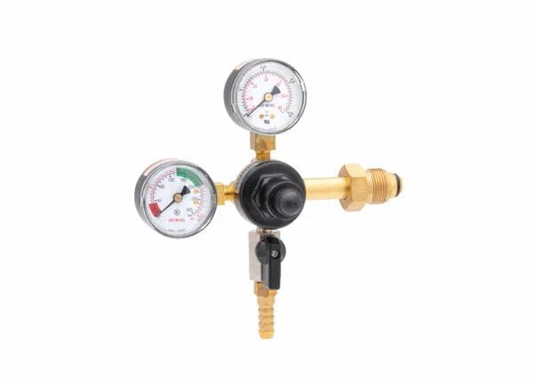 Harris CB1 Beverage Regulator Primary, Beer, 60 PSI, CGA 580, 5/16 Barb - 3005237 - WeldingMart.com