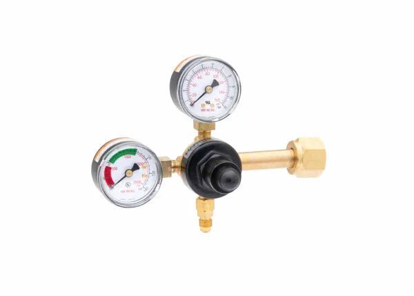 Harris CB1 Beverage Regulator Primary, Soda, 120 PSI, CGA 320, 1/4 SAE - 3005216 - WeldingMart.com