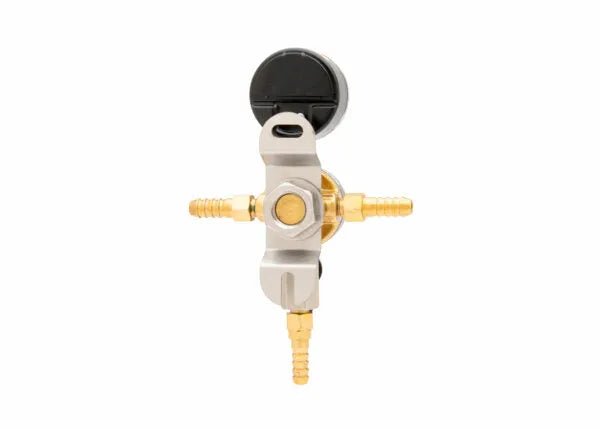 Harris CB2 Beverage Regulator Secondary, Beer, 60 PSI, 3/8 Barb, 5/16 Barb, 1 Pressure, 3/8 Barb Thru - 3005224 - WeldingMart.com