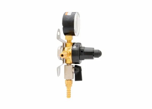 Harris CB2 Beverage Regulator Secondary, Beer, 60 PSI, 3/8 Barb, 5/16 Barb, 1 Pressure, 3/8 Barb Thru - 3005224 - WeldingMart.com