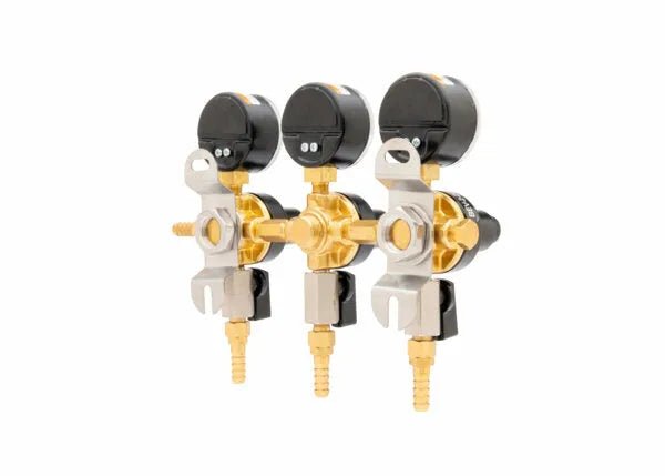 Harris CB2 Beverage Regulator Secondary, Beer, 60 PSI, 5/16 Barb, 5/16 Barb, 3 Pressure - 3005225 - WeldingMart.com