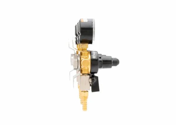 Harris CB2 Beverage Regulator Secondary, Beer, 60 PSI, 5/16 Barb, 5/16 Barb, 3 Pressure - 3005225 - WeldingMart.com