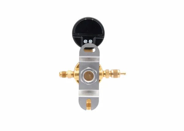 Harris CB2 Beverage Regulator Secondary, Soda, 60 PSI, 1/4 SAE, 1/4 SAE, 1 Pressure, 1/4 SAE Thru - 3005220 - WeldingMart.com