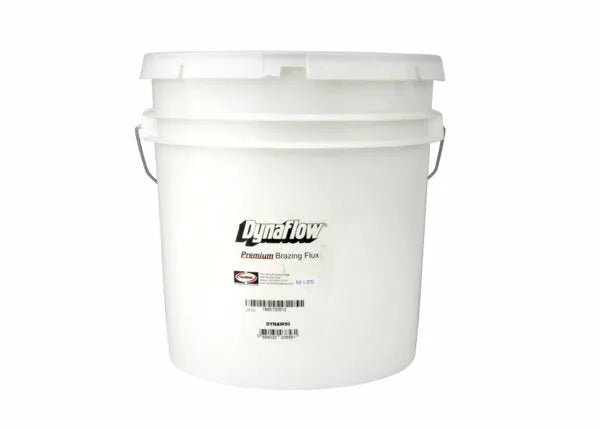 Harris Dynaflow White Paste Brazing Flux - 50 Pound Pail - DYNAW50 - WeldingMart.com